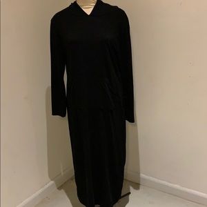 Black long sleeve dress
